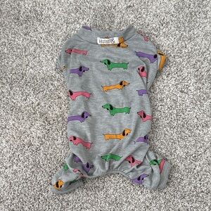 Grey Dachshund Onesie